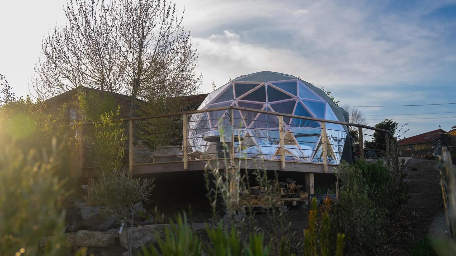 Luxury tent Du Coq A L'Ane Hotel Saint-Martin-la-Plaine