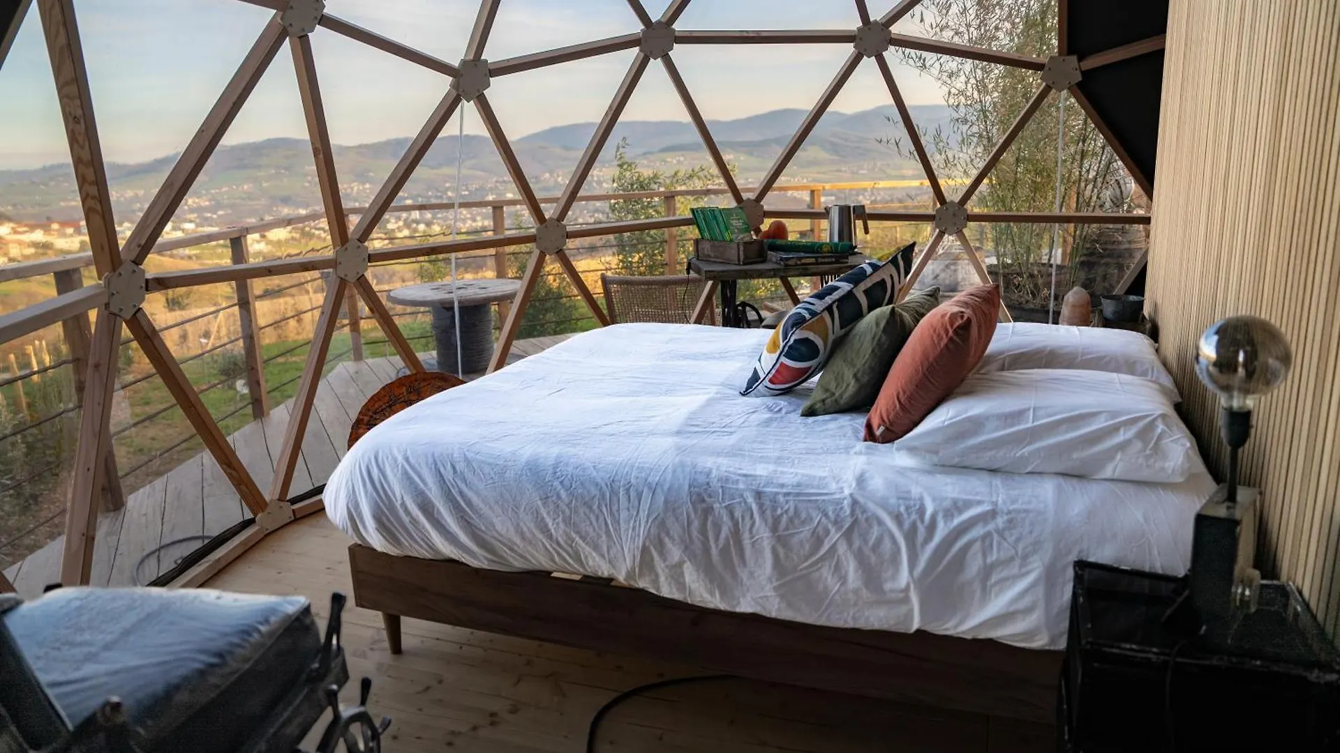 Du Coq A L'Ane Hotel Saint-Martin-la-Plaine Luxury tent